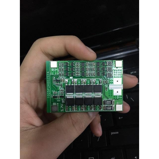 SL.Mạch 3S 12.6V - 28A sạc cân bằng và bảo vệ cell pin li-ion 3S 9.6V 10.8V và 12V