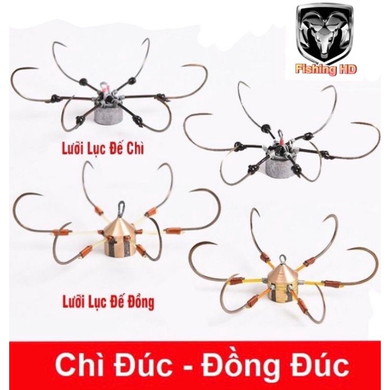 Lưỡi câu lục chì đúc đồng đúc lưỡi câu siêu bén siêu cứng lc4