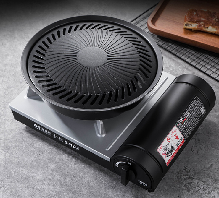 Vỉ nướng cho bếp ga IWATANI nhật bản - Dùng cho bếp ga mini