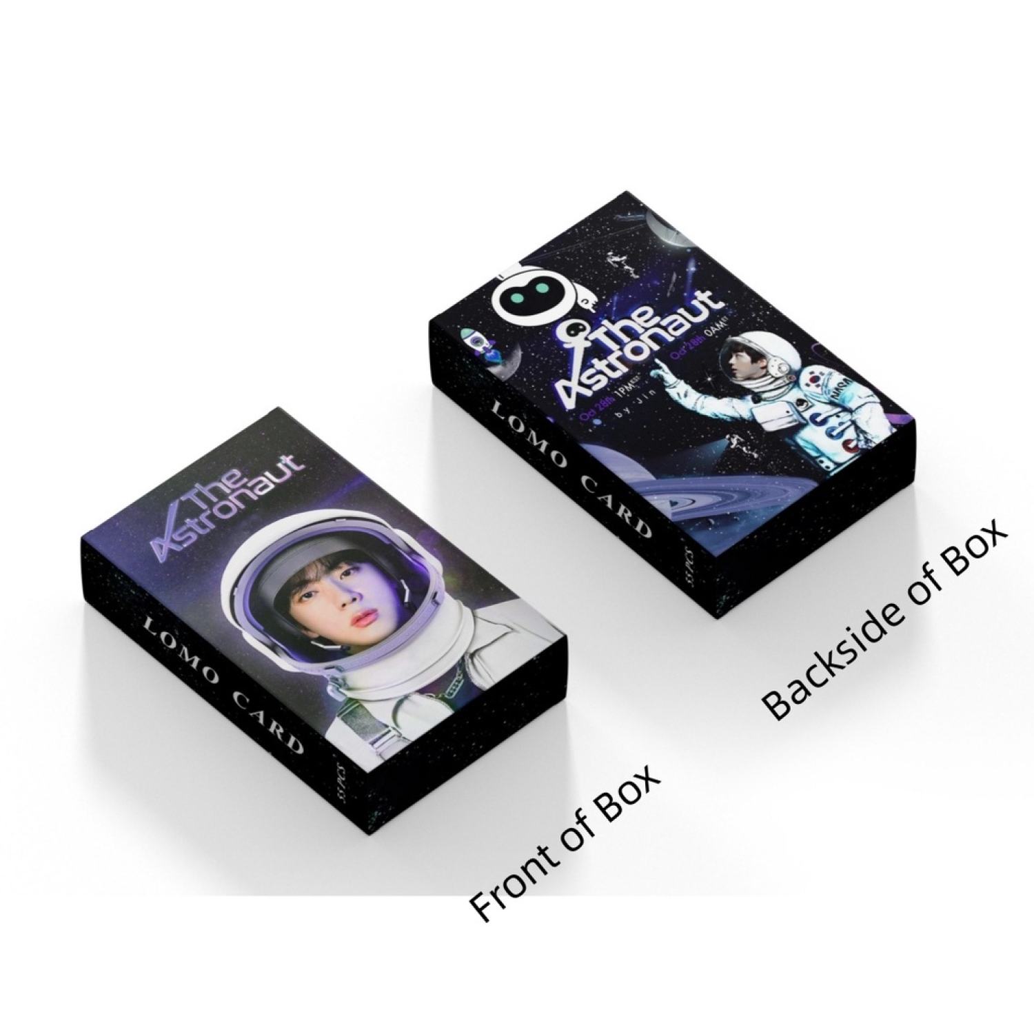 Bộ sưu tập lomo card Jin Solo album The Astronaut thầƞ tượng kpop 54 thẻ / hộp