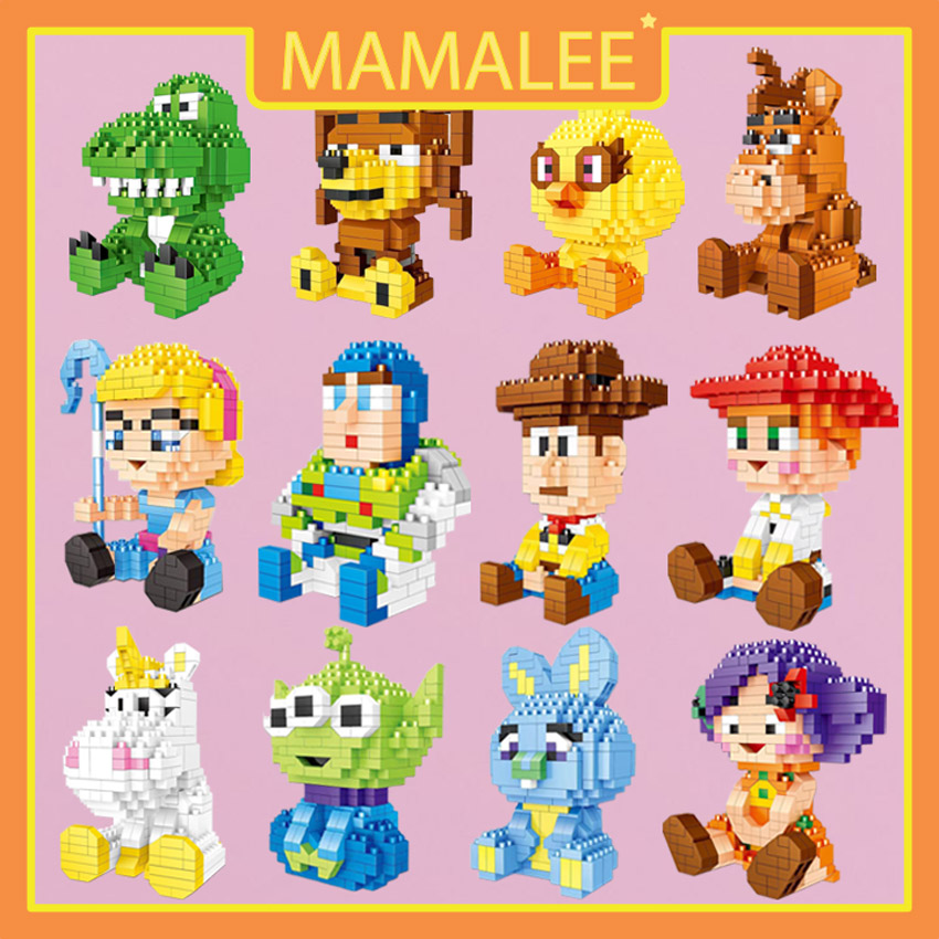 Lego 3D Toy Story - Đồ Chơi Lắp Ráp Mô Hình Nhân Vật Buzz Lightyear Woody Jessie