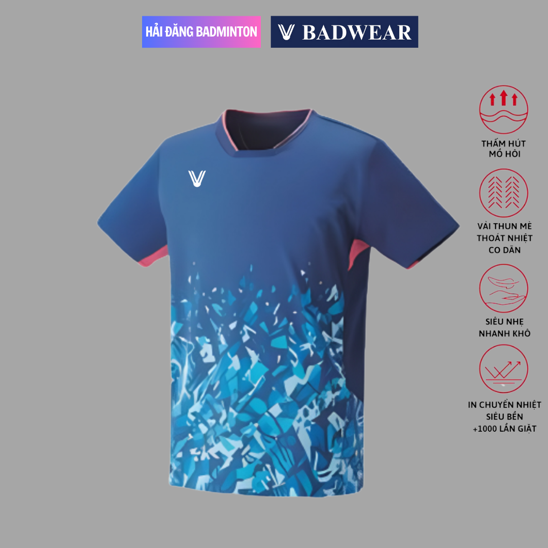 Badminton Shirts, Badminton Pants, Professional Badminton Sets for Men and Women, Breathable Fabric Vb867 - 8