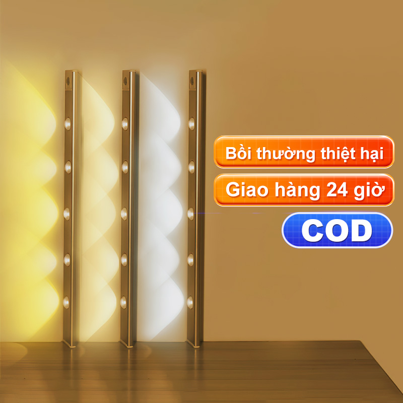 Satellite light Đèn led cảm biến Đèn LED Trang Trí Cảm Biến Chuyển Động Nhiều Màu Hiệu Ứng Độc Đáo Cảm Ứng Mini Siêu Sáng Phòng Ngủ Nhà Bếpbồi thường thiệt hại