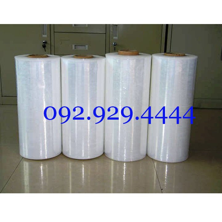 Màng D25cm quấn hàng | Pe bọc hàng | Nilon quấn bụng | Màng co bọc hàng
