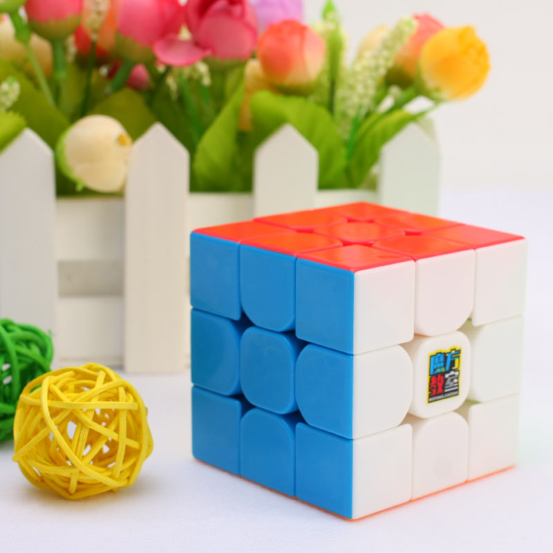 HCMĐồ chơi Rubik MoYu MoFangJiaoShi 3x3 MF3RS  Stickerless - Rubik Bản cao