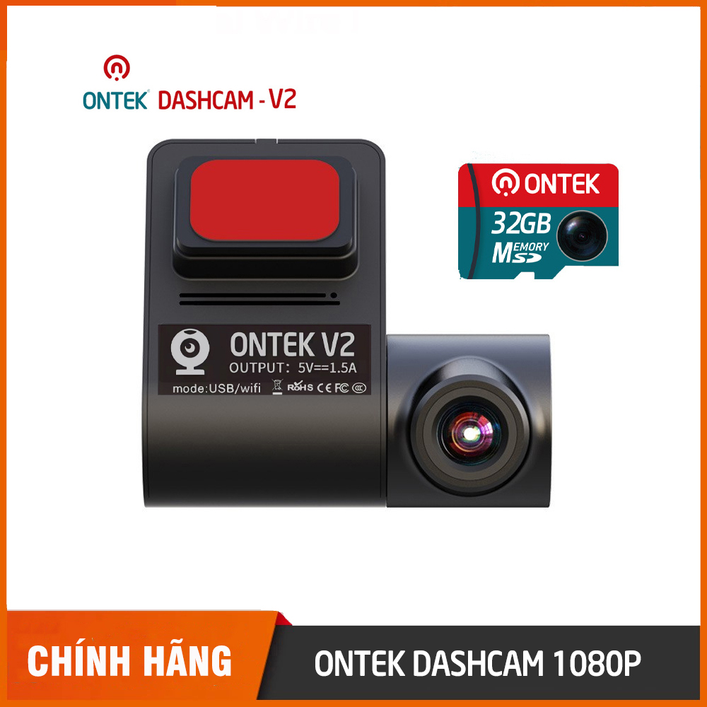 Camera Hành Trình ONTEKCO V2 Full HD - Ghi Hình Sắc Nét, An Toàn Lành