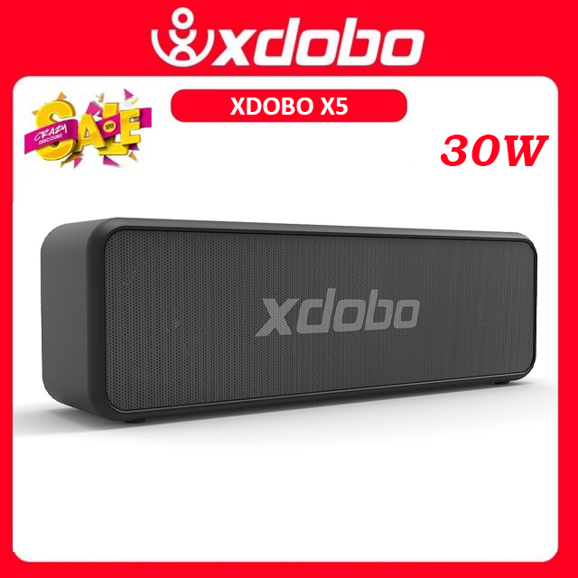  Loa Bluetooth 5.0 Xdobo X5 Loa di động Siêu Trầm Siêu Hay Công suất 30W - Hỗ Trợ Thẻ TF - Chống nước IPX6 - Chính Hãng 