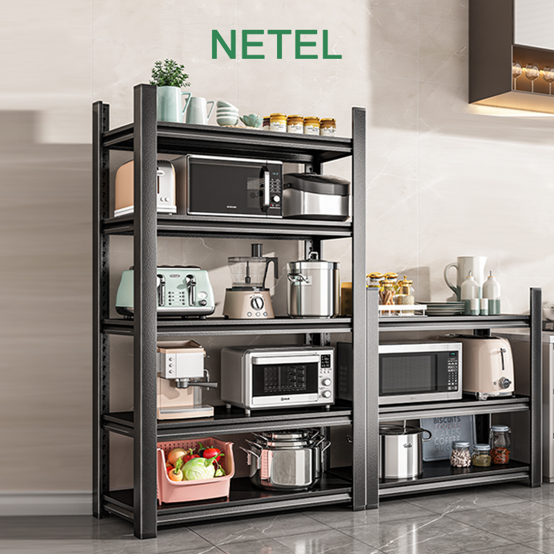 NETEL Nhà bếp Rack Tầng Tầng Lò vi sóng Lò vi sóng Rack Rack Rack đa chức năng Rack Rack lưu trữ gia đình Rack Chất liệu siêu dày