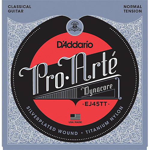 Dây đàn Guitar D'Addario EJ45TT Pro-Arte Nylon Classical Guitar Strings #Normal Tension