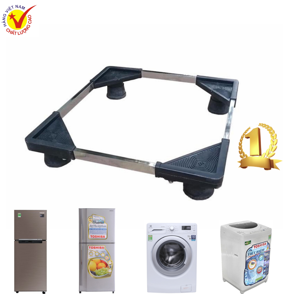 [HCM](LOẠI XỊN)CHÂN ĐỞ TỦ LẠNH MÁY GIẶT RẺMua chân đế giá đỡ máy giặt tủ lạnh cao cấpCHÂN ĐẾ TỦ LẠNH MÁY GIẶT ĐA NĂNG CHẤT LƯỢNG CAO.Bảo hành 1 đổi 1