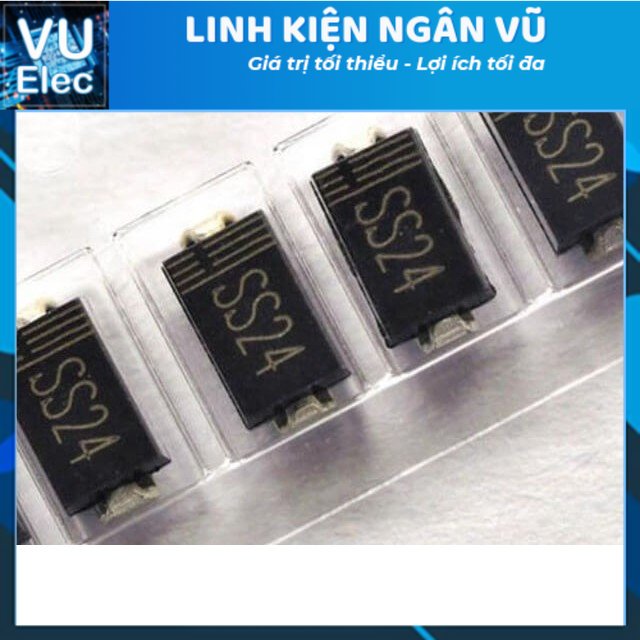 Ss24 do-214ac diode schottky 2a 40v