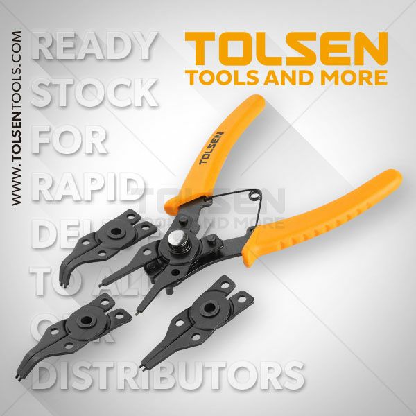 10100 kềm mở phe bộ 4 đầu 6"×160mm tolsen