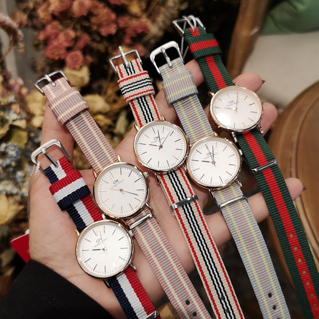 [HCM]Đồng hồ nữ Doukou dây dù cao cấp hot trend