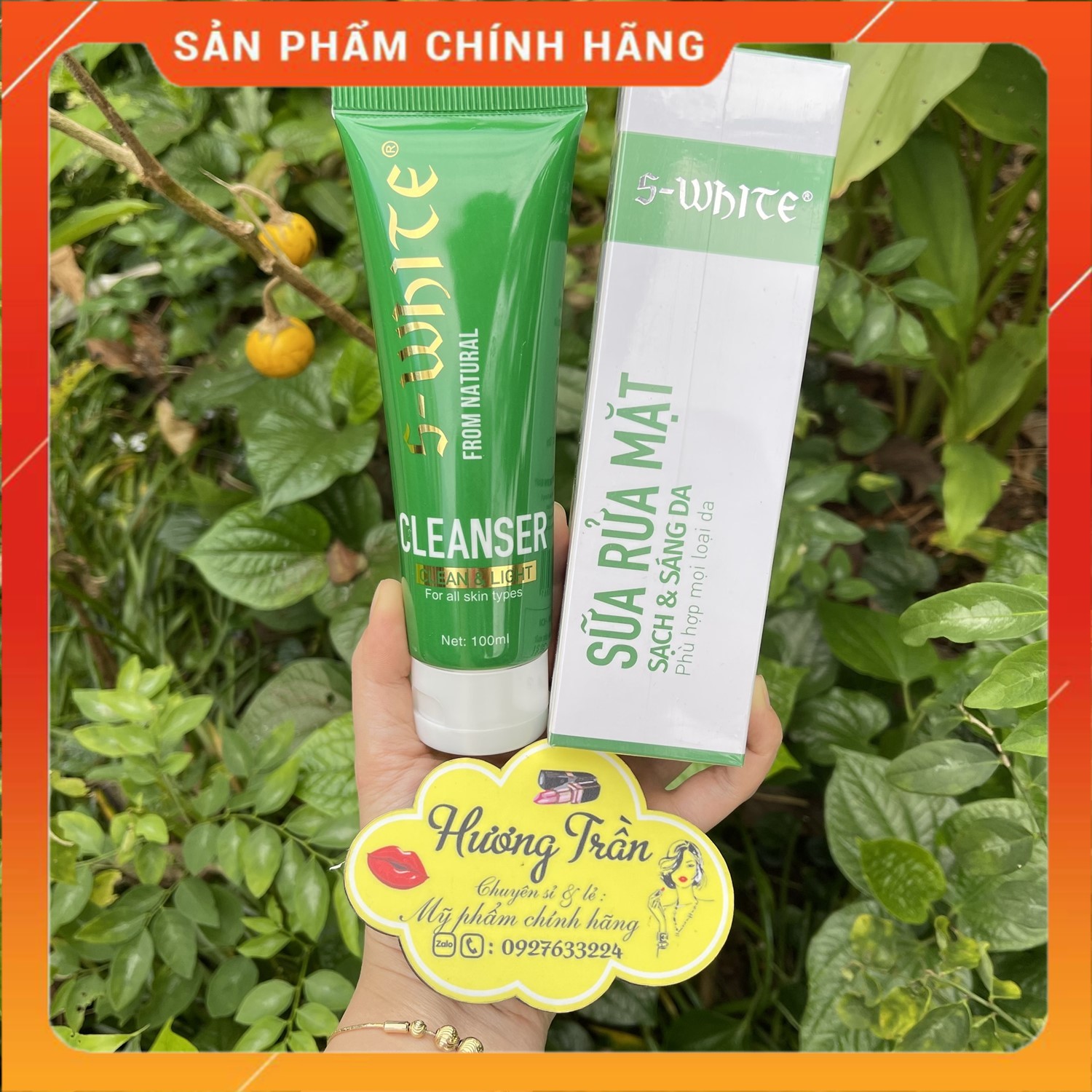 Sữa rửa mặt nha đam Swhite 100ml