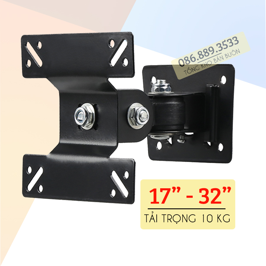 Giá Treo Màn Hình F03 17-32 Inch - Xoay 360 Độ - Treo Tường Chắc Chắn