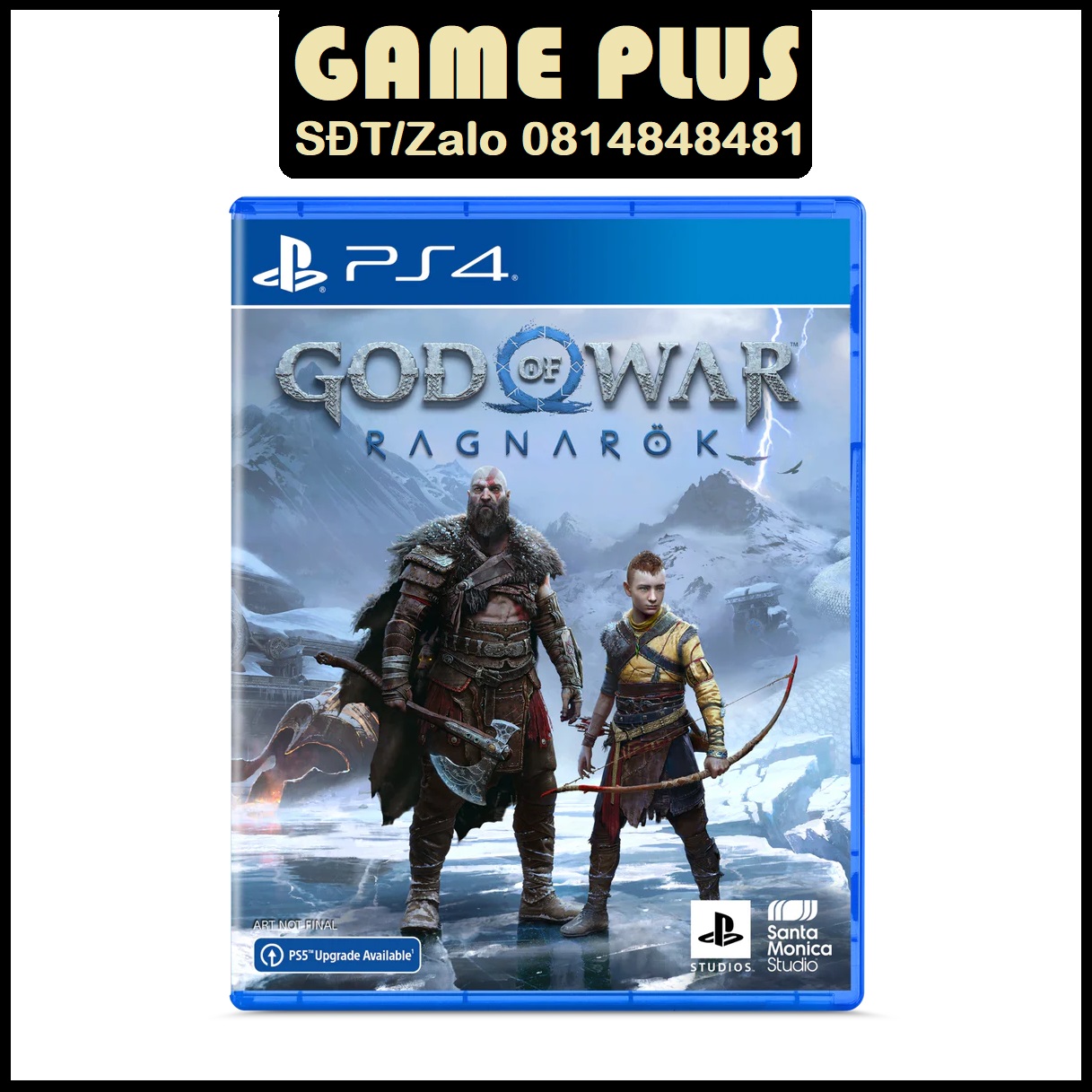 Đĩa game 2nd god of war ragnarok cho máy ps4 ps5