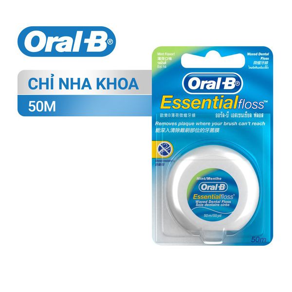 Chỉ nha khoa oral-b essential floss 50m