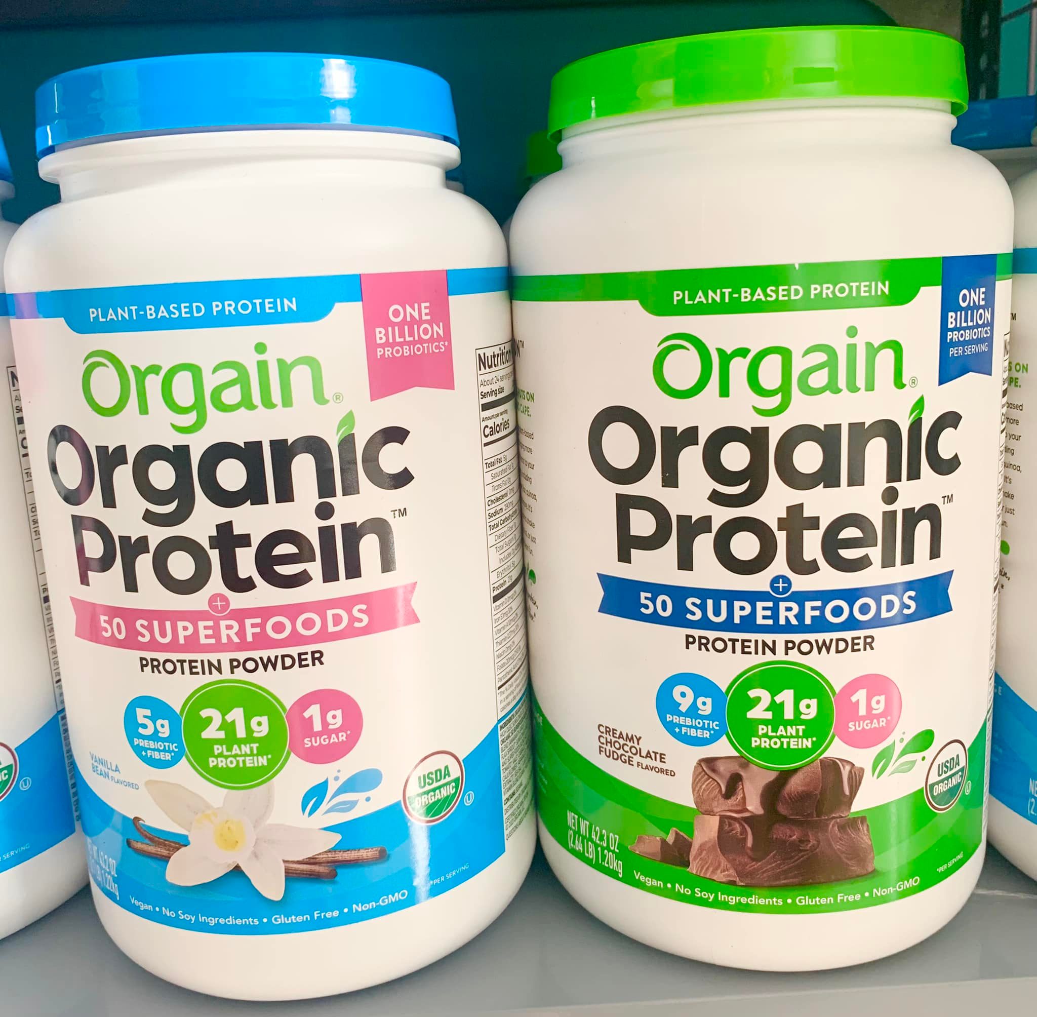 Bột Protein Hữu Cơ Orgain Organic Protein - Hộp 1,22kg