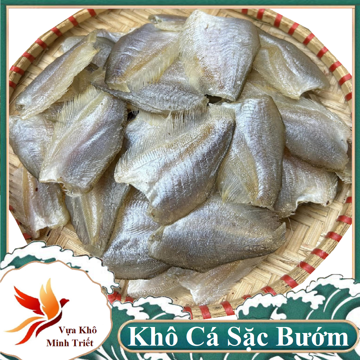 Khô cá sặc bướm – đặc sản cà mau vựa khô minh triết