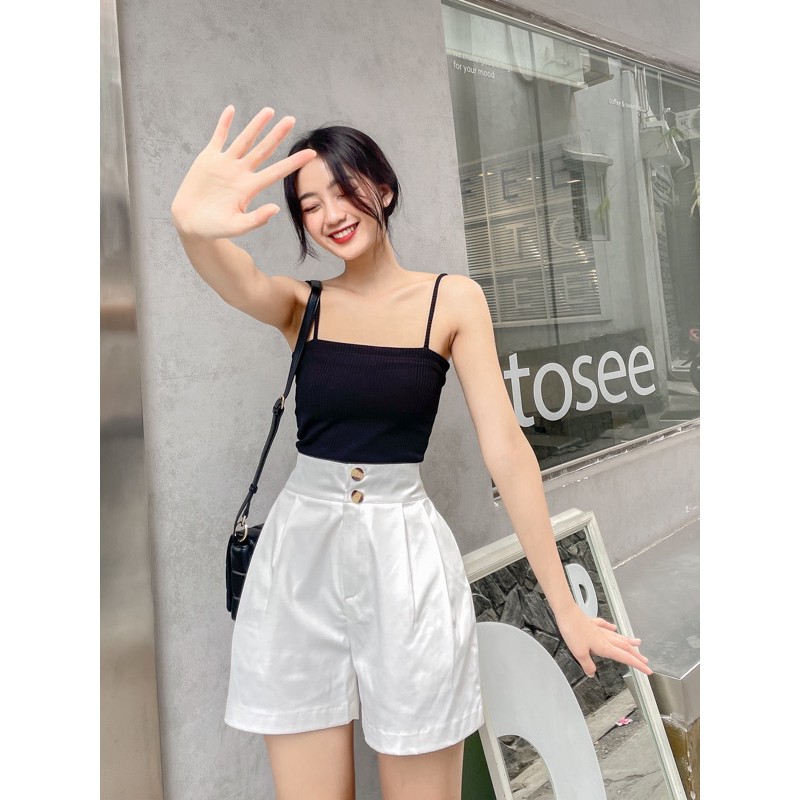 Ziel áo tube len dây mảnh | small piece top