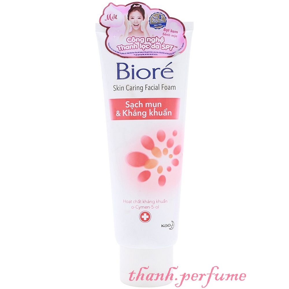 Sữa rửa mặt 100g biore sạch mụn & kháng khuẩn