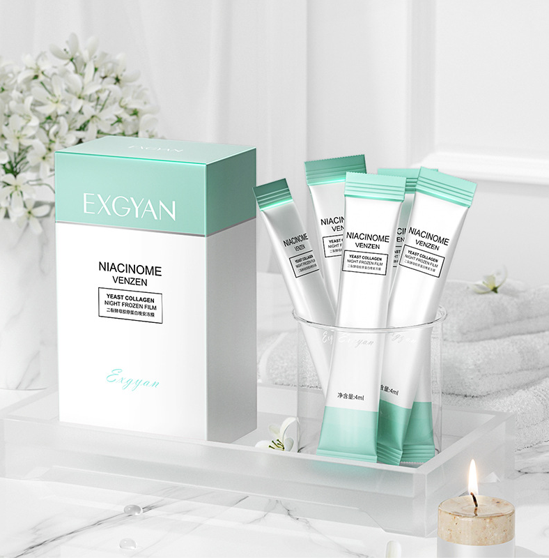 COMBO 20 Gói Mặt Nạ Ngủ Thạch Collagen EXGYAN - Nâng Cơ Bổ Sung Collagen Da Trắng Sáng Dưỡng Ẩm Căng Mọng