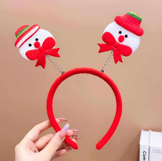 Băng đô Cài tóc họa tiết ông già noel dễ thương