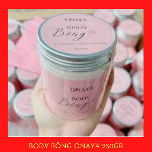 Kem body bông onaya 250gr