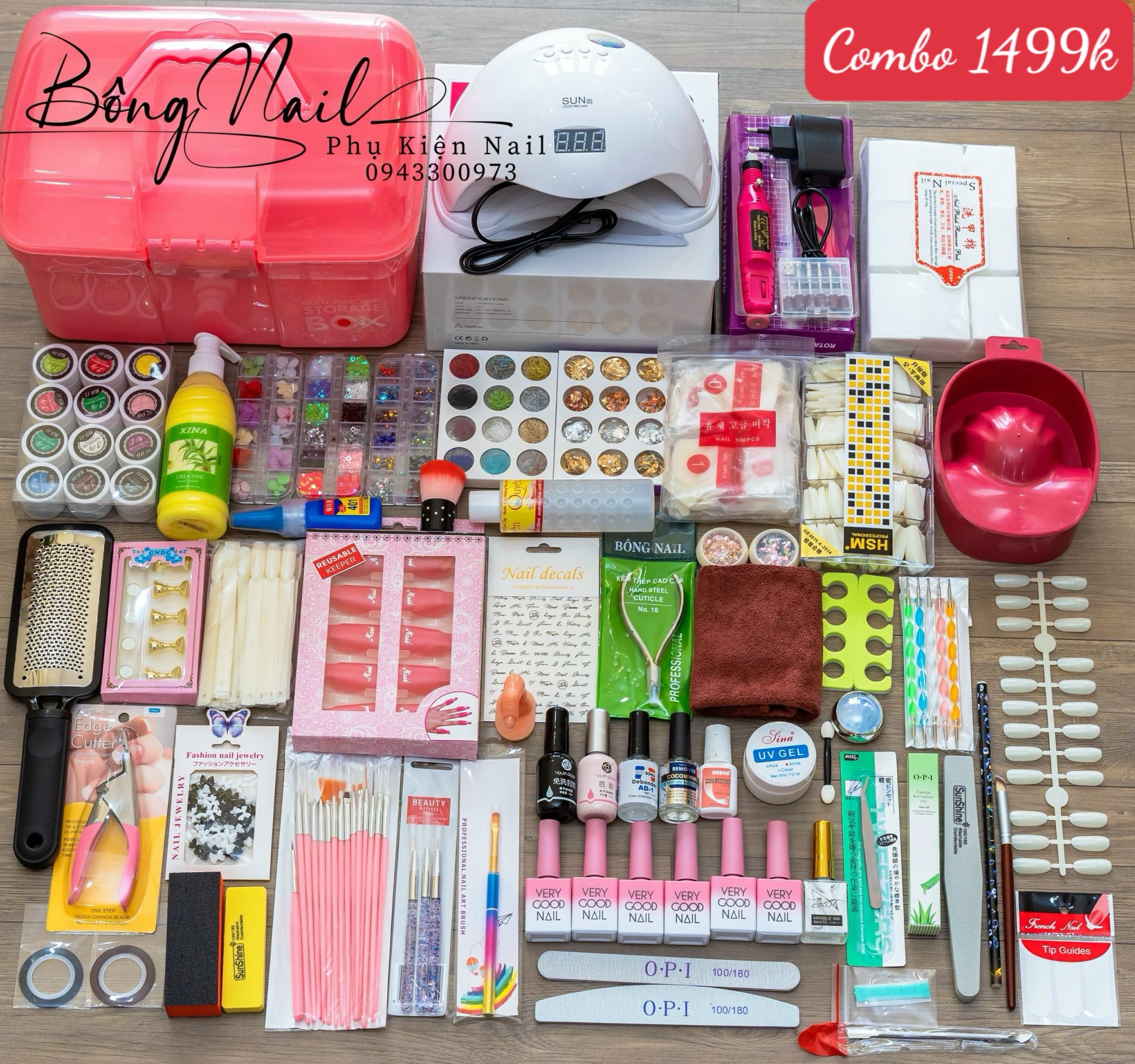 Combo nail cơ bản dành cho học viên