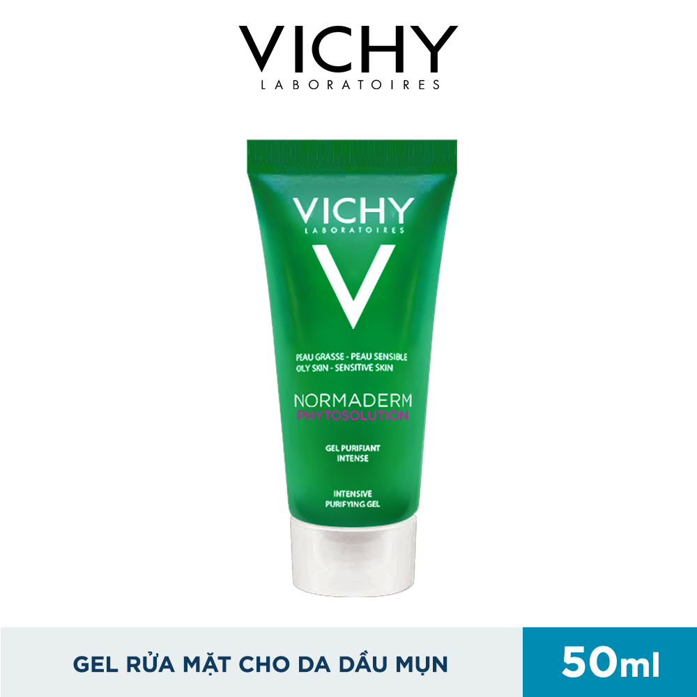 Sữa Rửa Mặt Vichy Normaderm Phytosolution Intensive Purifying Gel 50ml