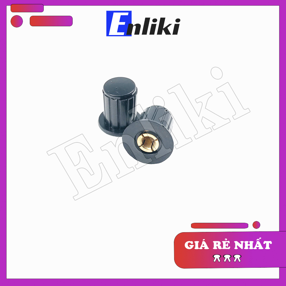 Núm triết áp màu đen wxd3