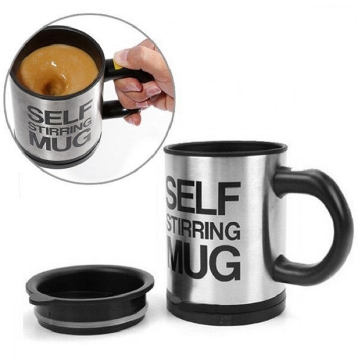 [HCM]Cốc Tự Khuấy Thông Minh Self Stirring Mug