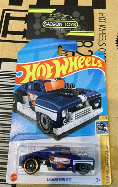 HW Basic Erikenstein Rod - Xe mô hình đồ chơi Hot Wheels chính hãng tỷ lệ 1:64