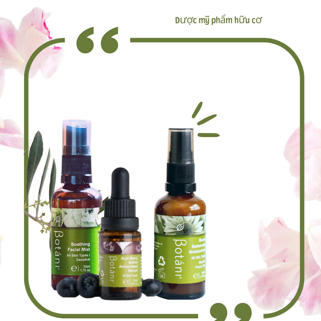 COMBO I LOVE MOM TĂNG CƯỜNG CHỐNG LÃO HÓA VÀ DƯỠNG DA CÂN BẰNG (FULL SIZE)