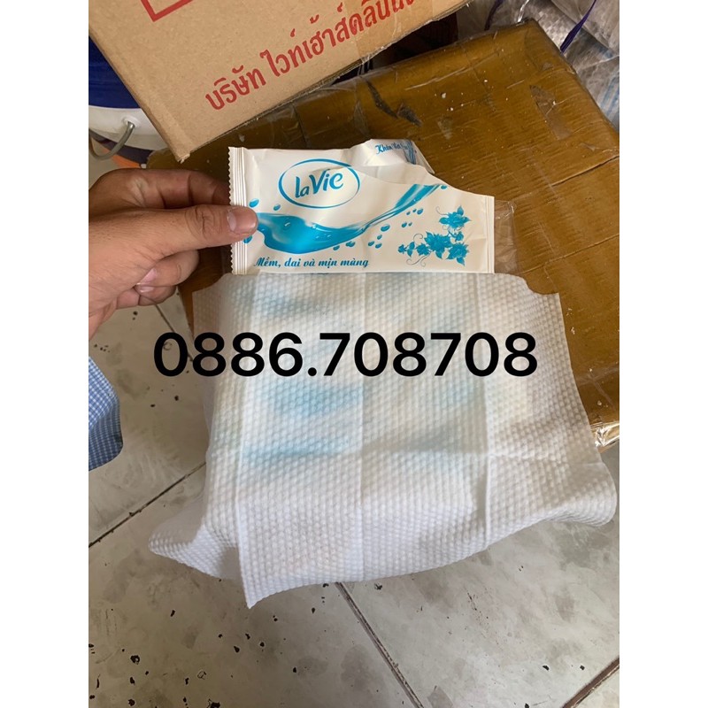 Combo 1000 cái khăn lạnh loại dày lavie