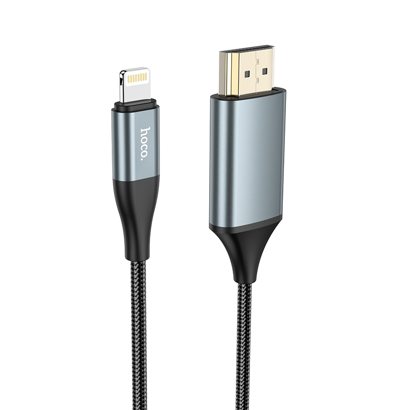 Cáp hdmi xuất ra tivi cho iphone ipad hoco ua15