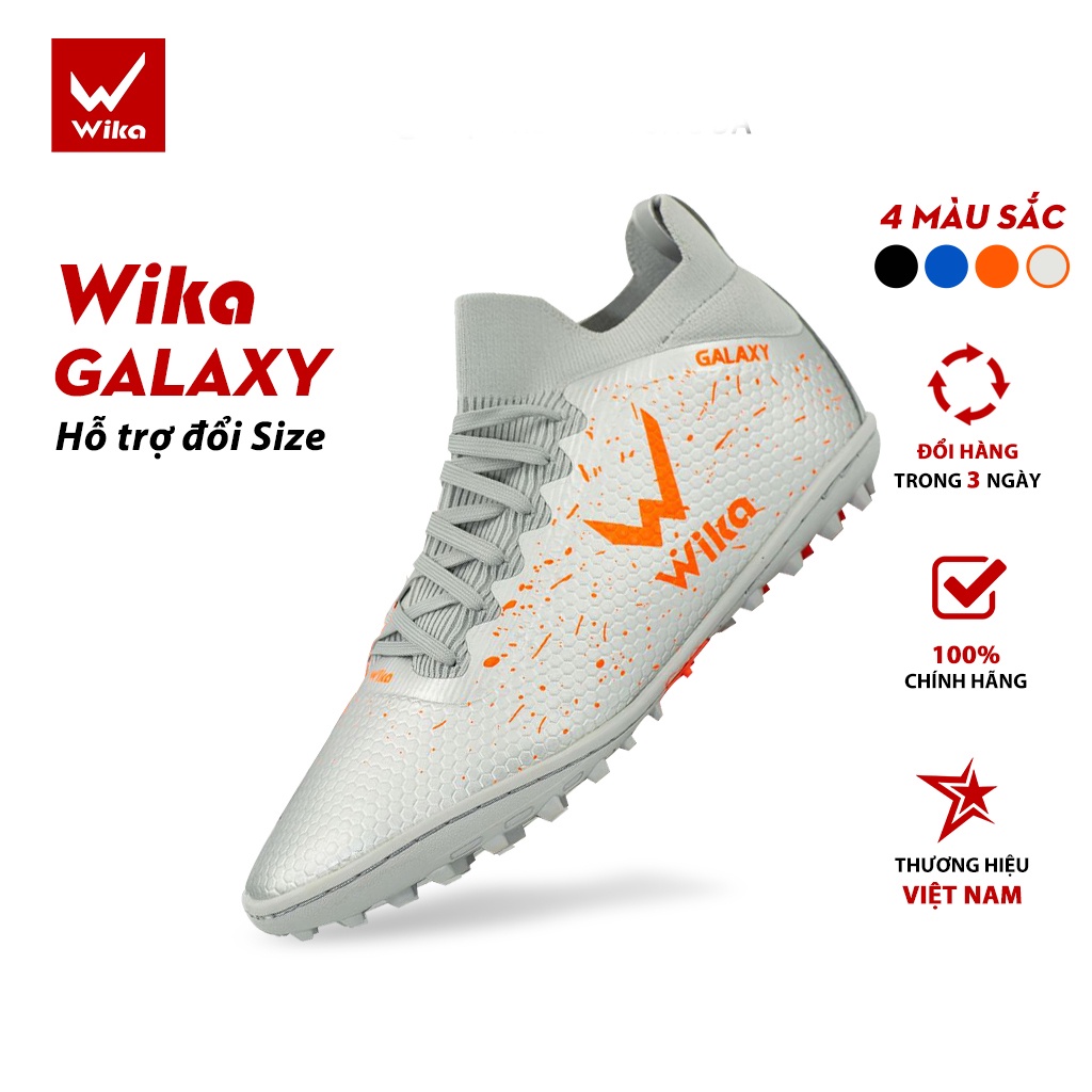 Giày Đá Bóng Wika Galaxy Light Chính Hãng ( Tặng Tất + dây phối màu )