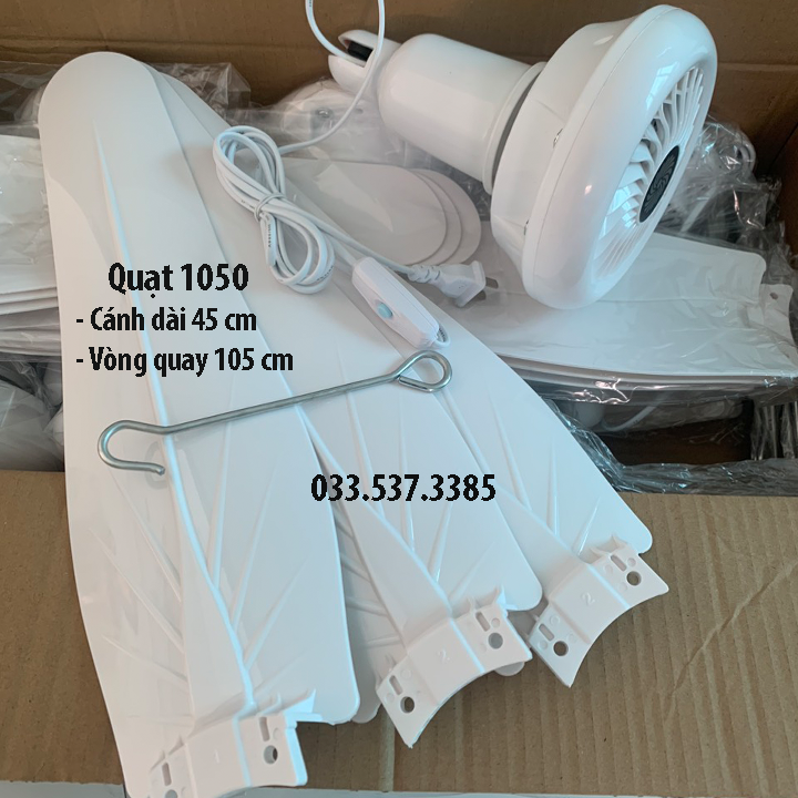 Quạt trần 3 cánh, quạt trần điện cơ chạy cực khỏe, cực em có vòng quay 1050 mm