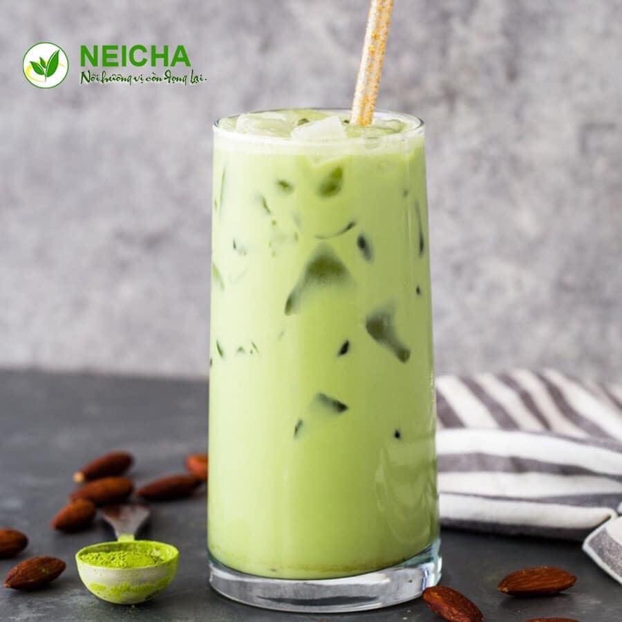 Tinh chất trà xanh matcha nguyên chất 100%. nguyên liệu pha chế