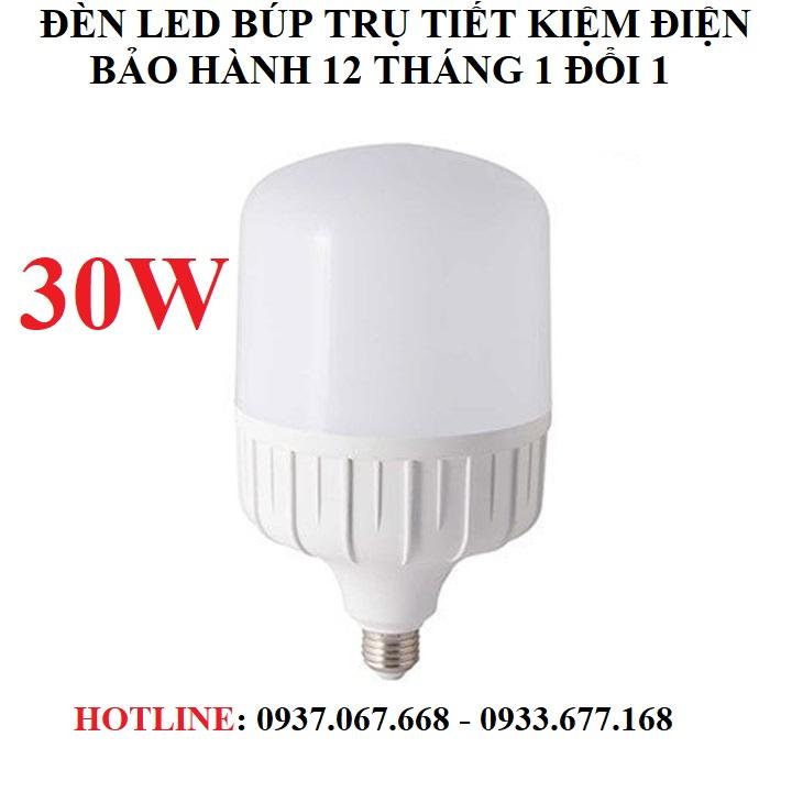 Đèn led búp 30w siêu sáng tiết kiệm điện