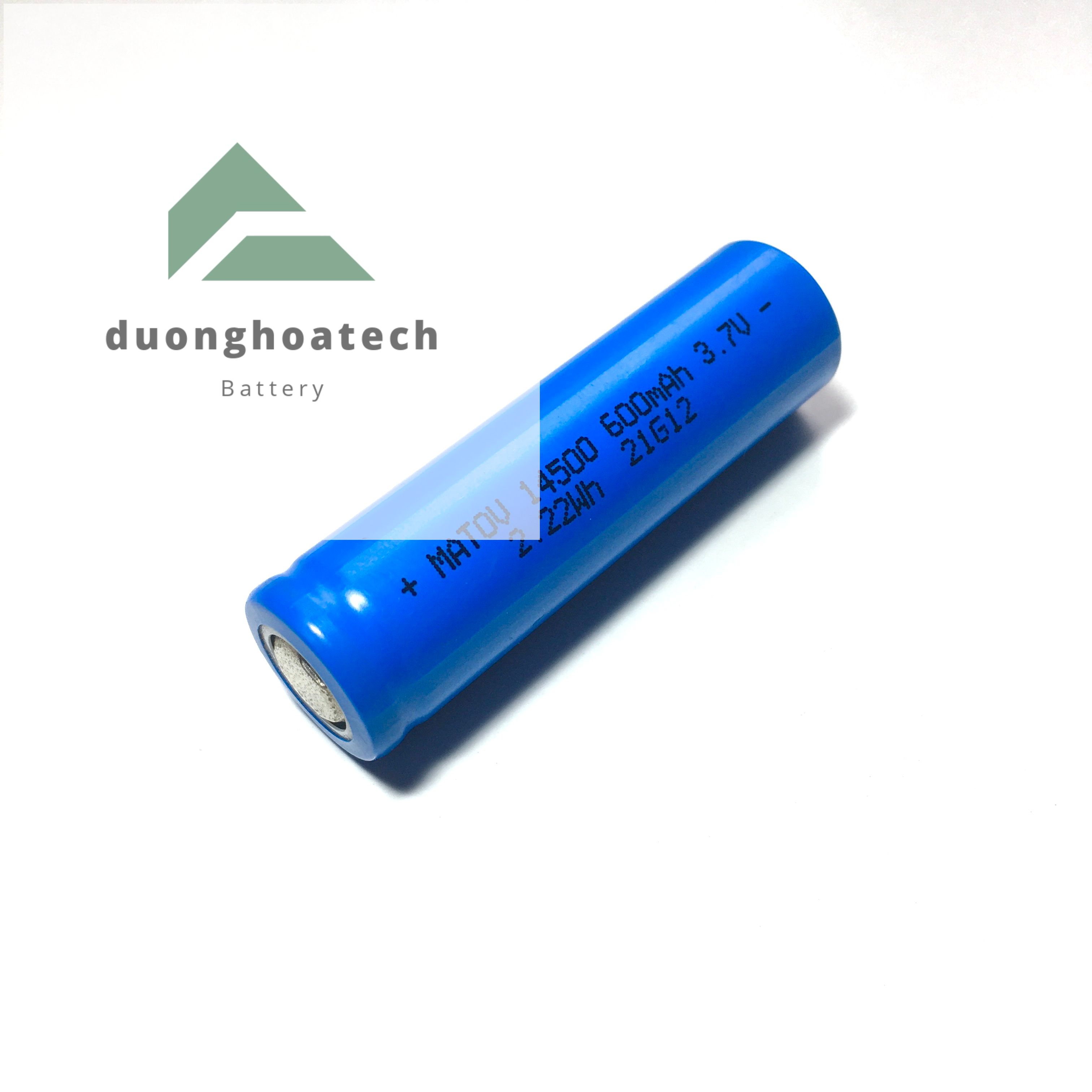 Pin sạc 14500 aa 3.7v 600mah