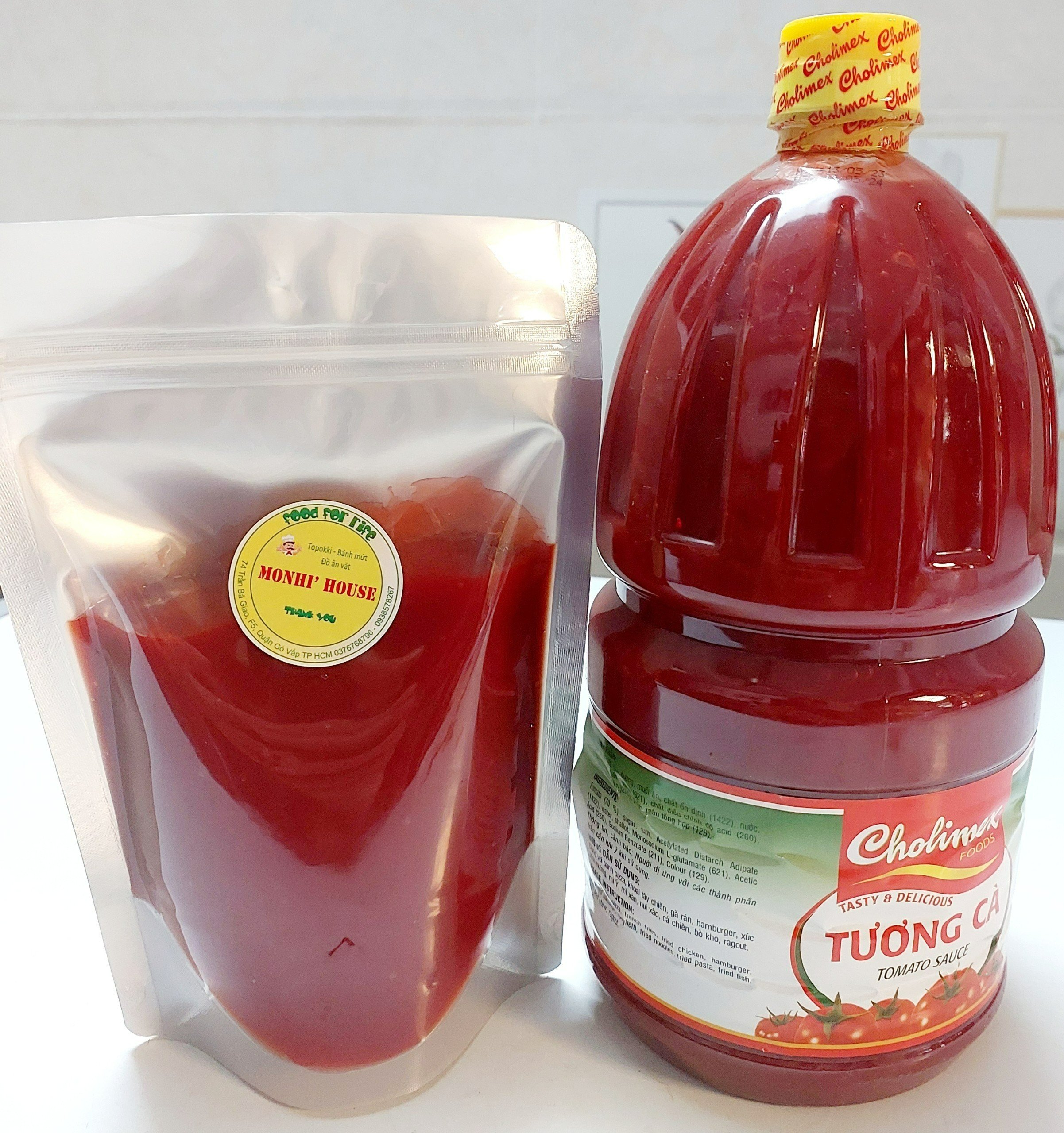 Tương cà cholimex 2.1kg/1kg/500g chấm đồ chiên,...siêu ngon