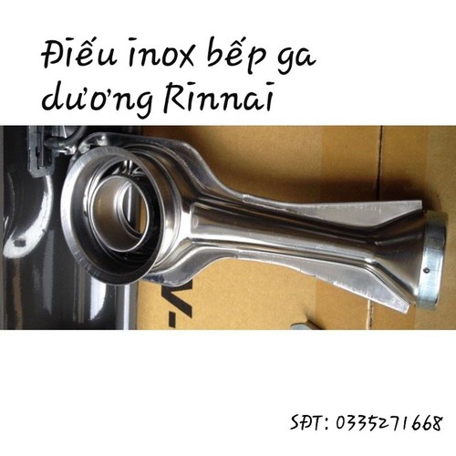 2 ống điếu bếp ga rinai rv-365,rv-375,rv-367,rv-377,rv-460,rv-660,rv-770,rv-870,rv-960,rv-970