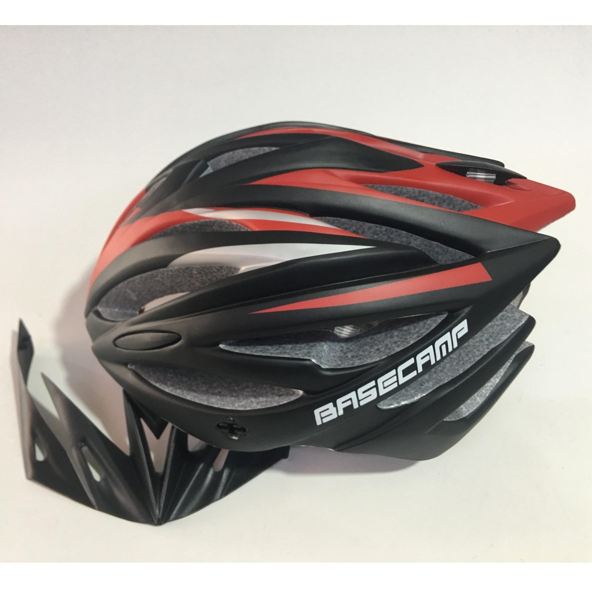 NÓN BẢO HIỂM XE ĐẠP CAO CẤP (ĐEN ĐỎ)