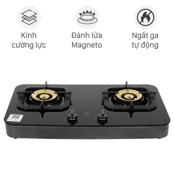 Bếp ga đôi electrolux etg7286gkr mới 100% chính hãng- bảo hành 24 tháng