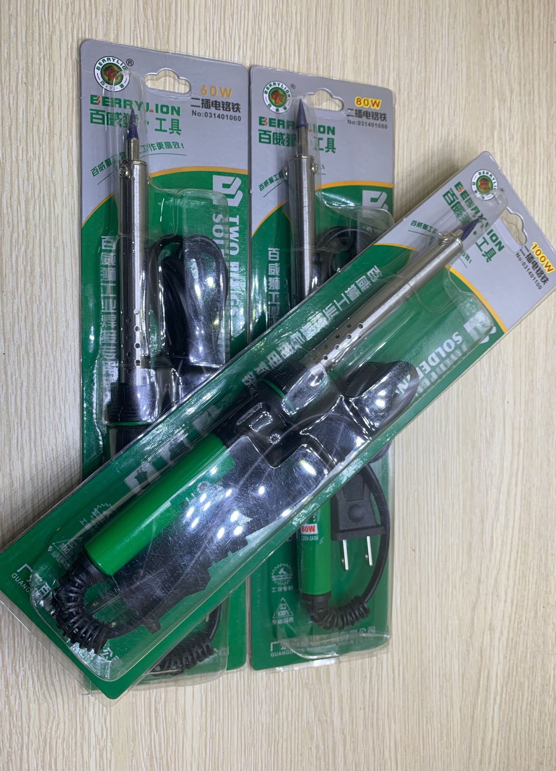 Mỏ hàn chì berrylion 60w, 80w, 100w
