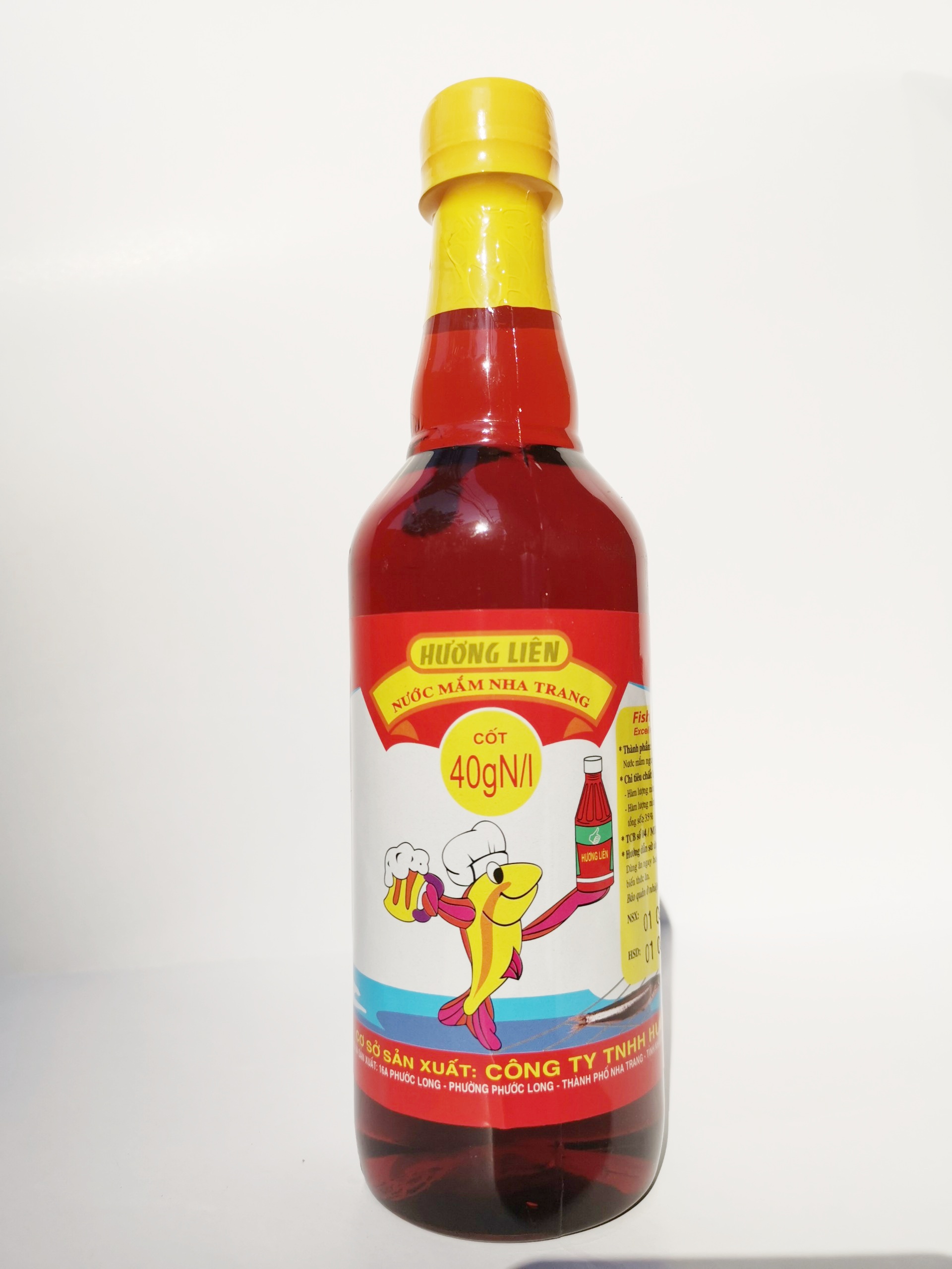 Nước mắm Nha Trang Hương Liên 40 đạm - cốt đặc biệt