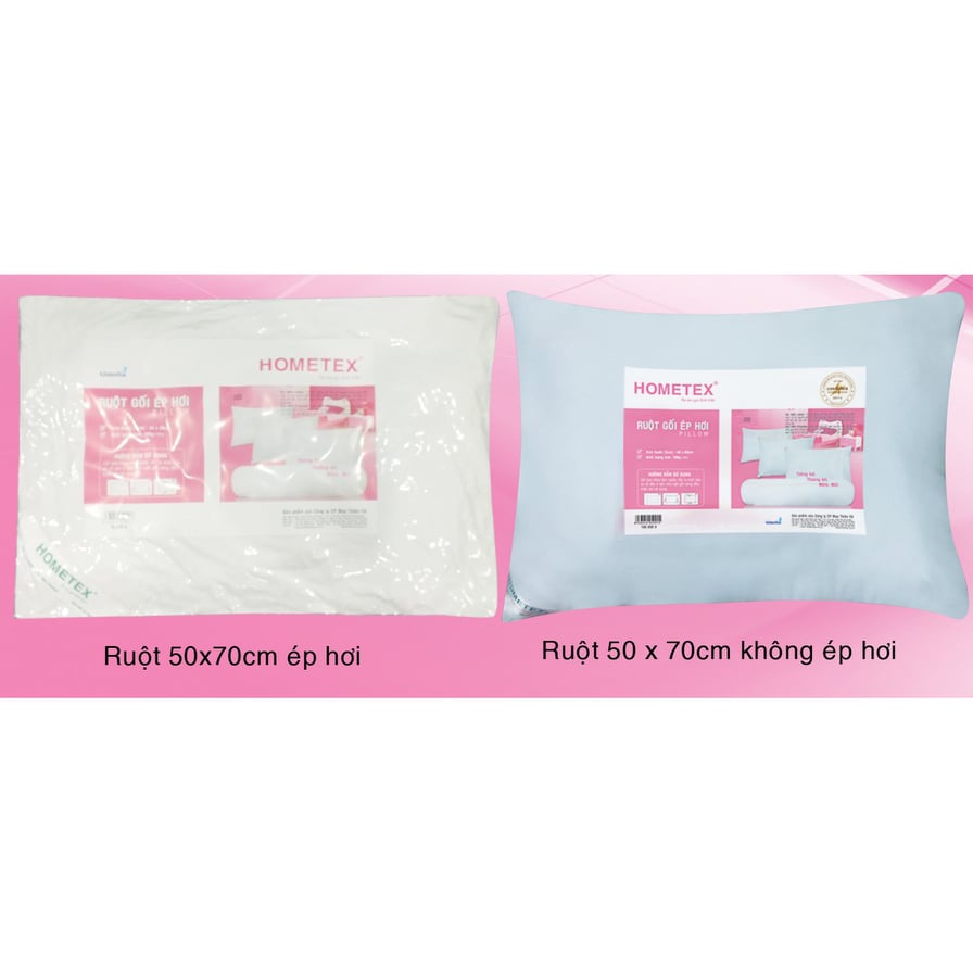 Ruột gối nằm Hometex 50x70 cm, ruột gối hơi