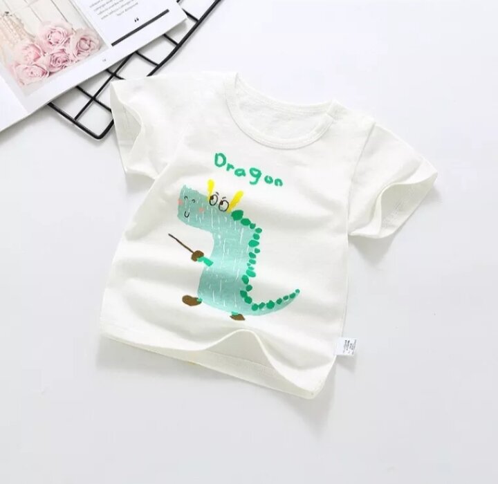 Áo thun cho bé trai - bé gái in hình siêu cute phô mai que -subonkids fashion