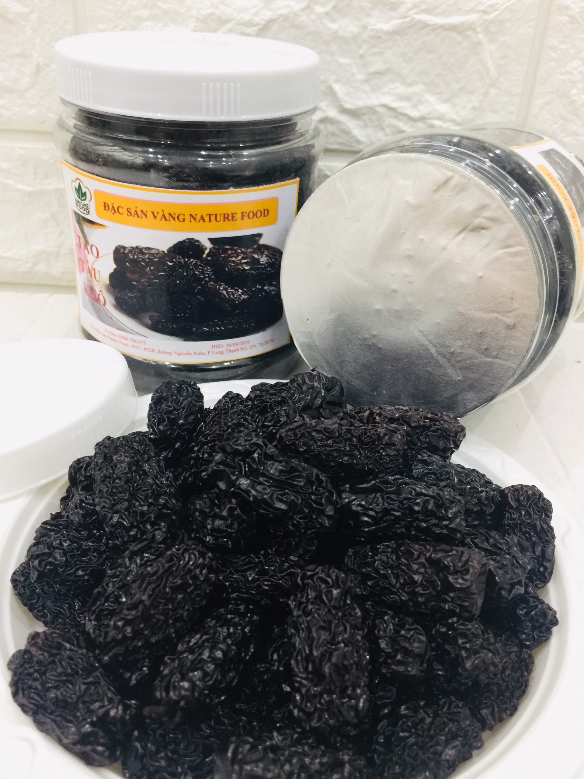 [HCM]Hộp 500gr Táo Tàu Sấy Dẻo Ngọt Nature Food _ đồ ăn vặt